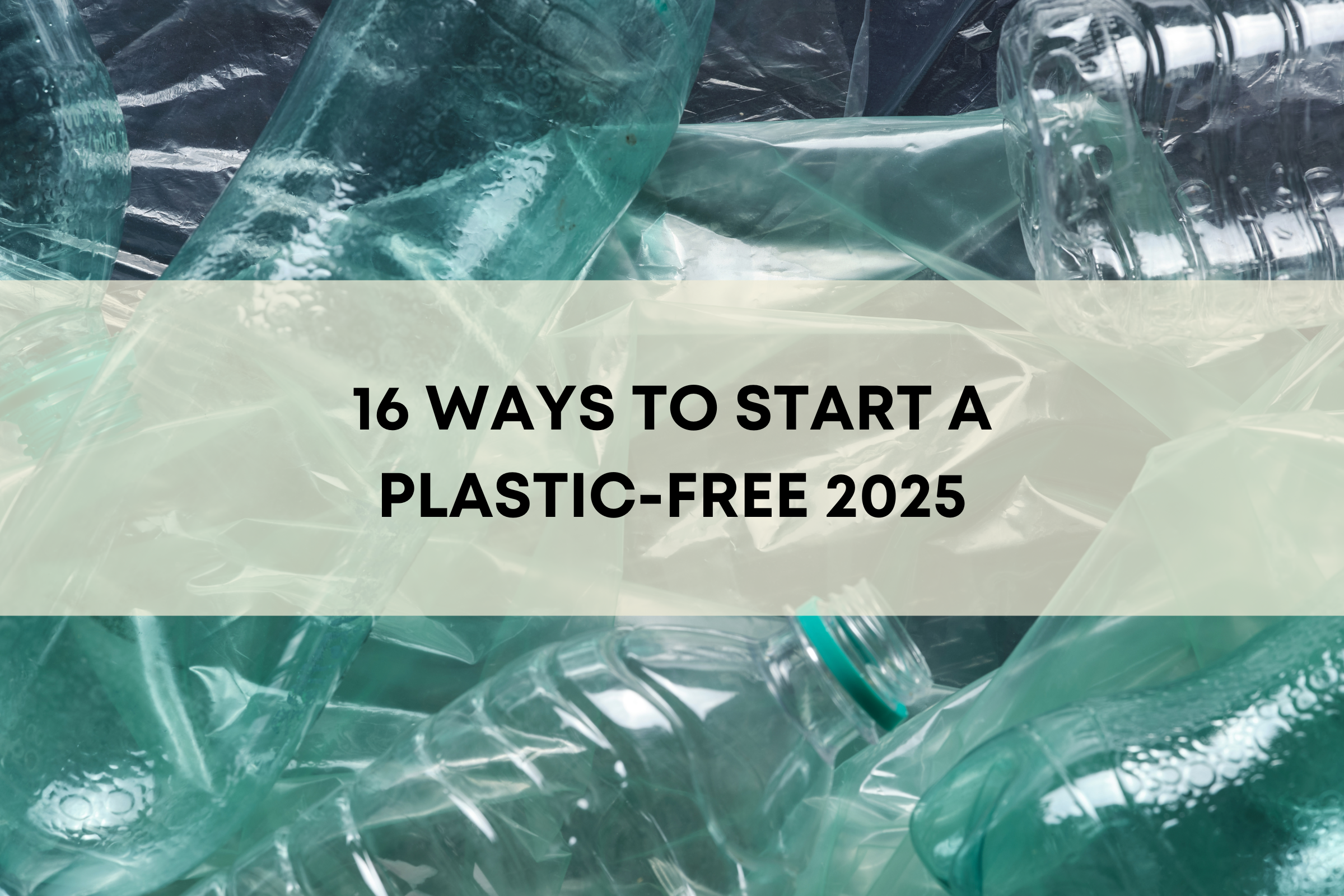 16 Ways to Start a Plastic-Free 2025