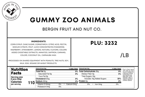 Zoo Animal Gummies