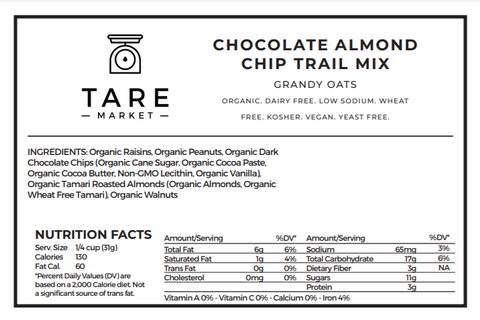 Chocolate Almond Trail Mix